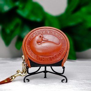 Dooney & Bourke Vintage Duck Coin Purse AWL Black